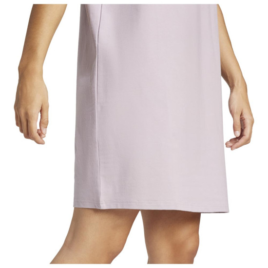 Adidas Γυναικείο φόρεμα Essentials 3-Stripes Single Jersey Boyfriend Tee Dress